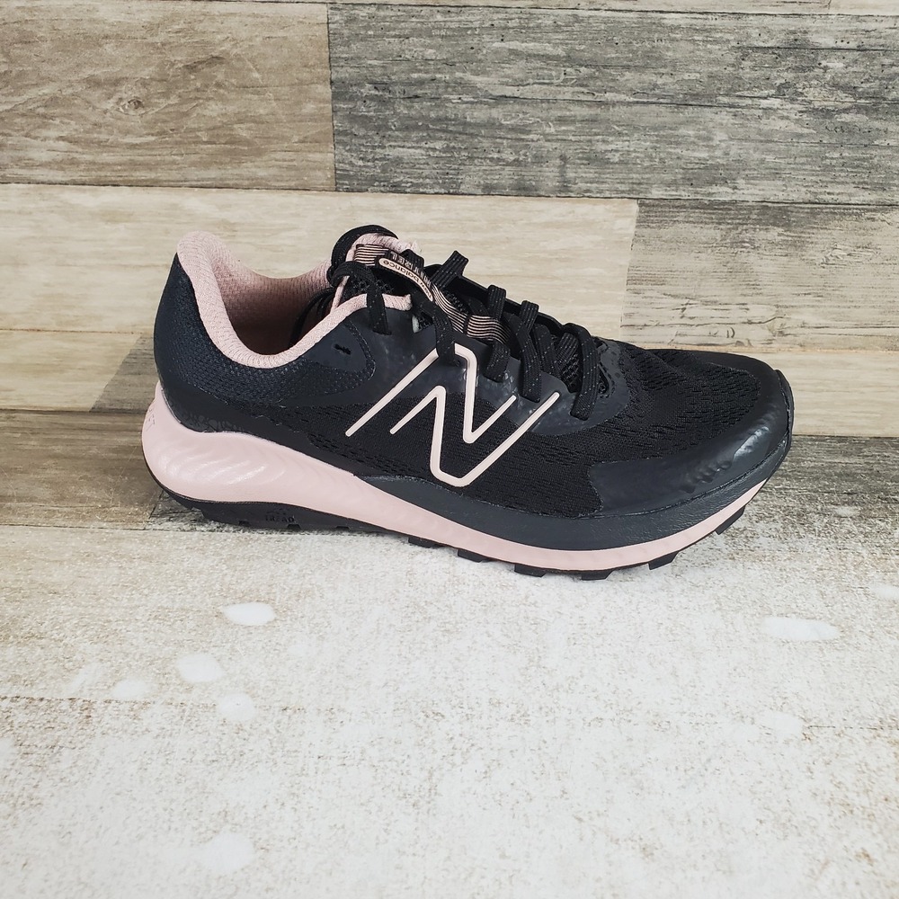 New Balance Dynasoft Nitrel V5 Womens Shoes Sz 7.5 B Black Pink Sand Sneakers